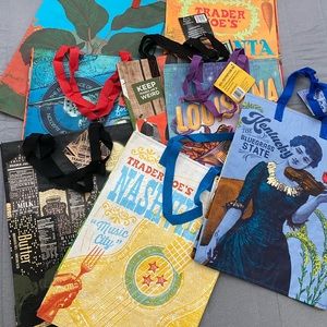8 Trader Joe’s Limited Edition Grocery Bags